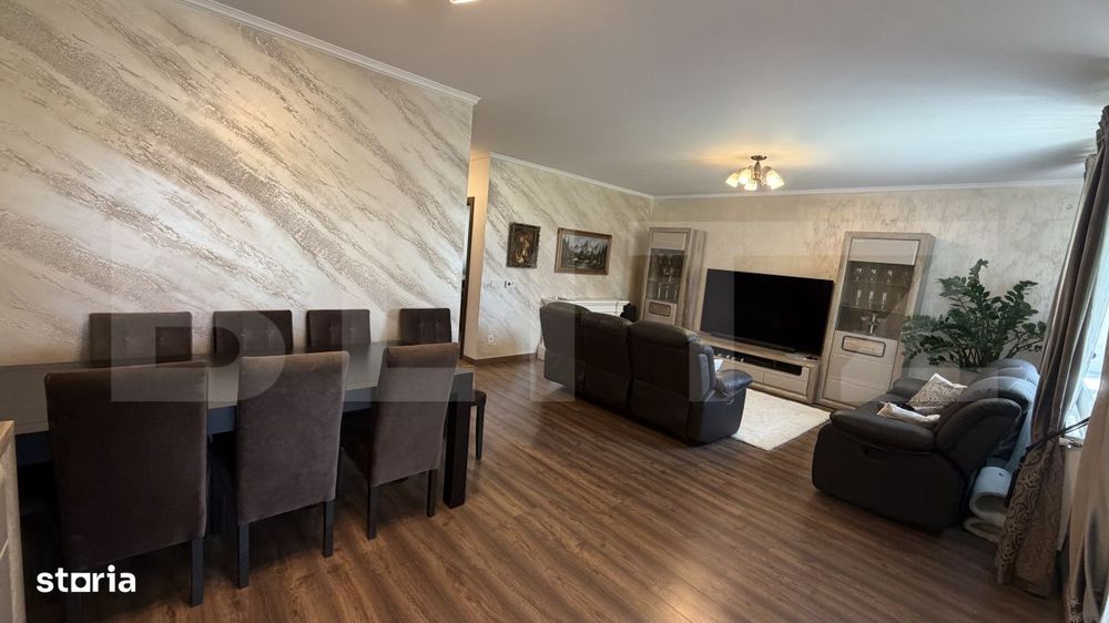 Duplex 120 mp utili 3 dormitoare Teren 380 mp Mobilat si utilat Dealul