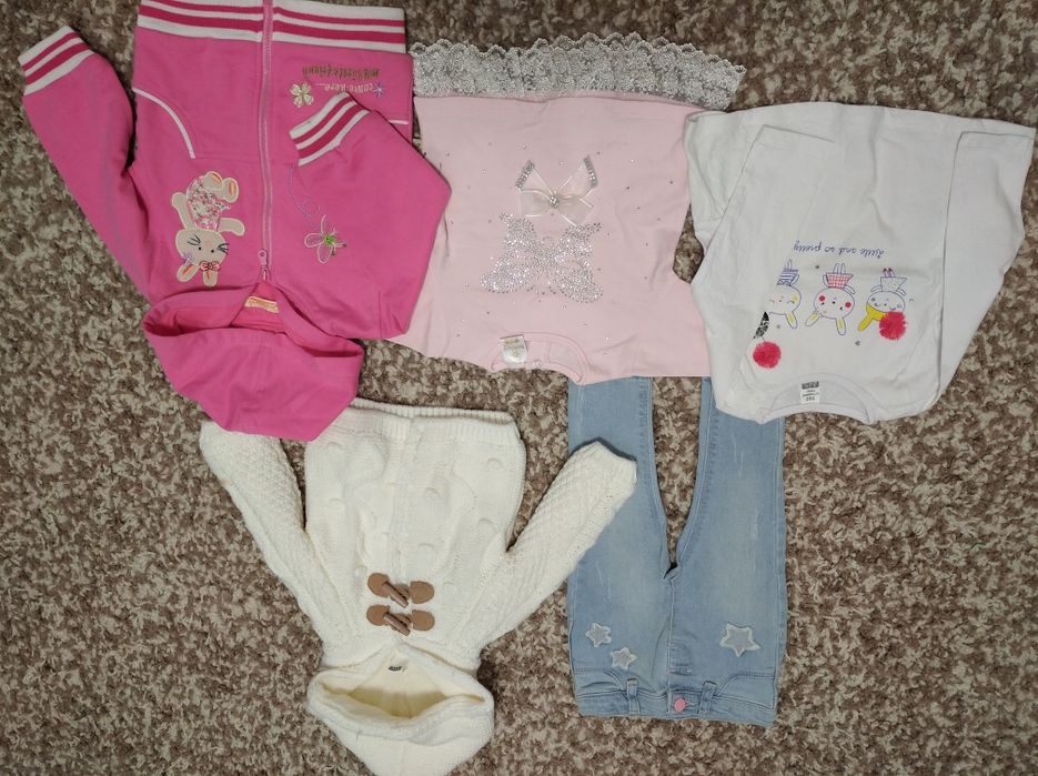 Пакет одежды на девочку 2-2.5
