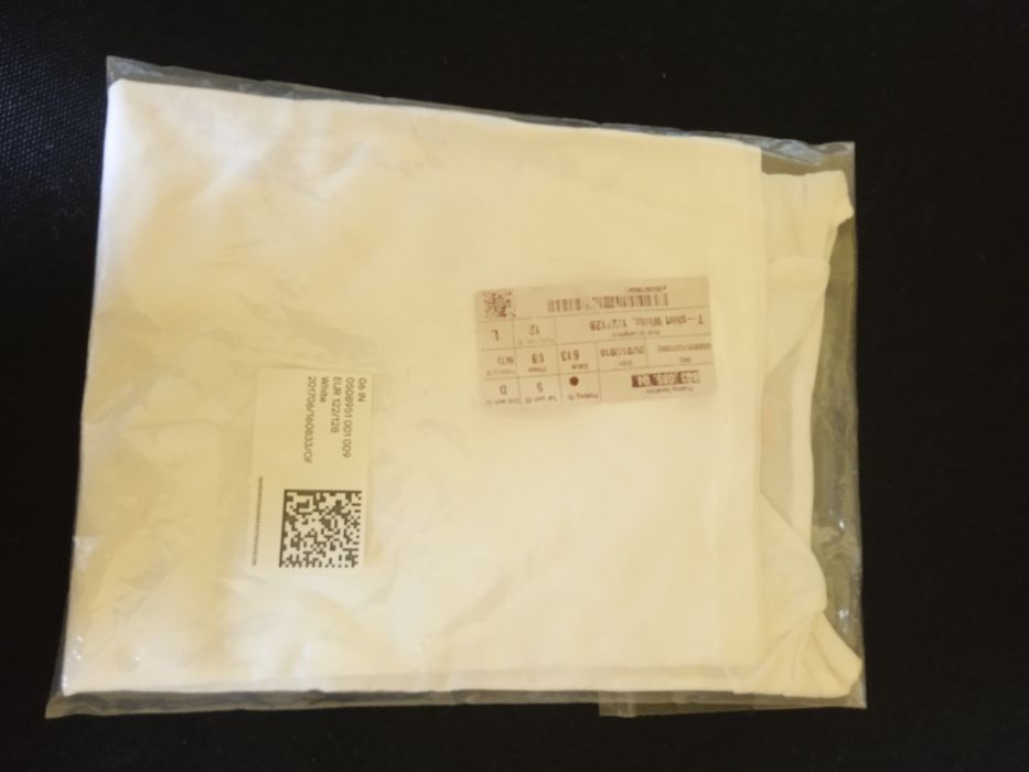 Tricou alb nou H&M Nr. 122-128