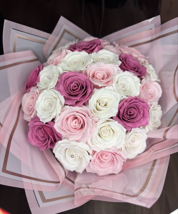 Aranjamente din trandafiri de sapun