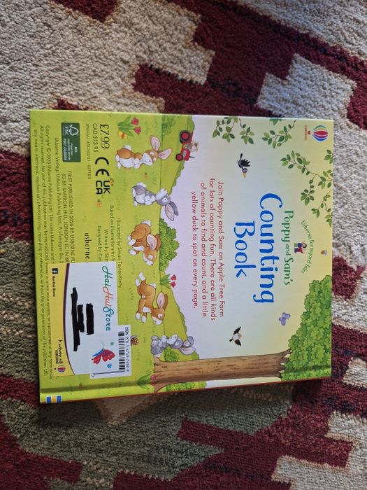 Carte pentru copii - Poppy and Sam's Counting Book, Usborne