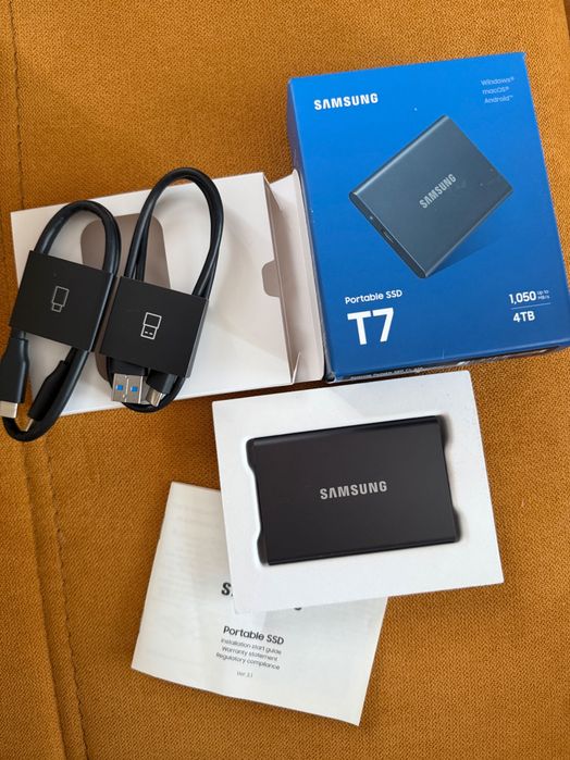 Samsung T7 Portable SSD 4TB