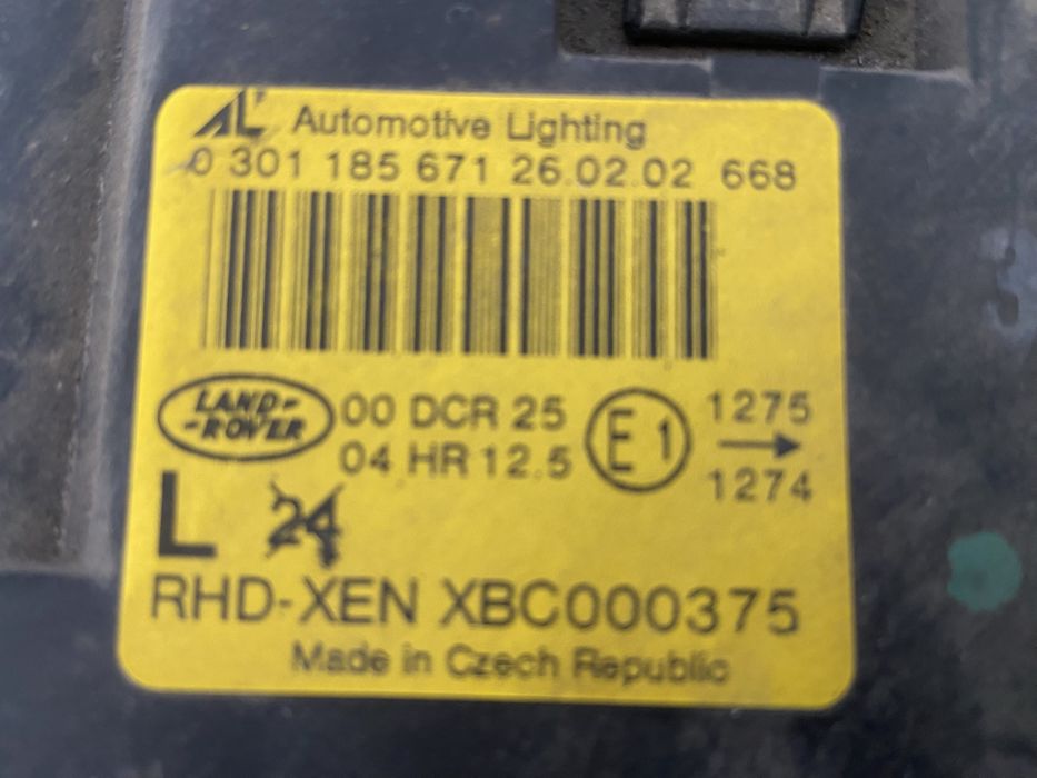 Фарове Land Rover / RangeRover L322