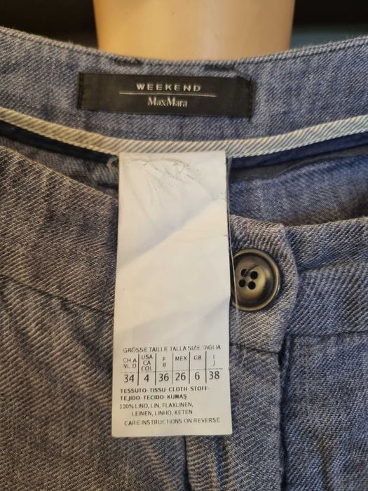 Ленен панталон Weekend Max Mara, размер S