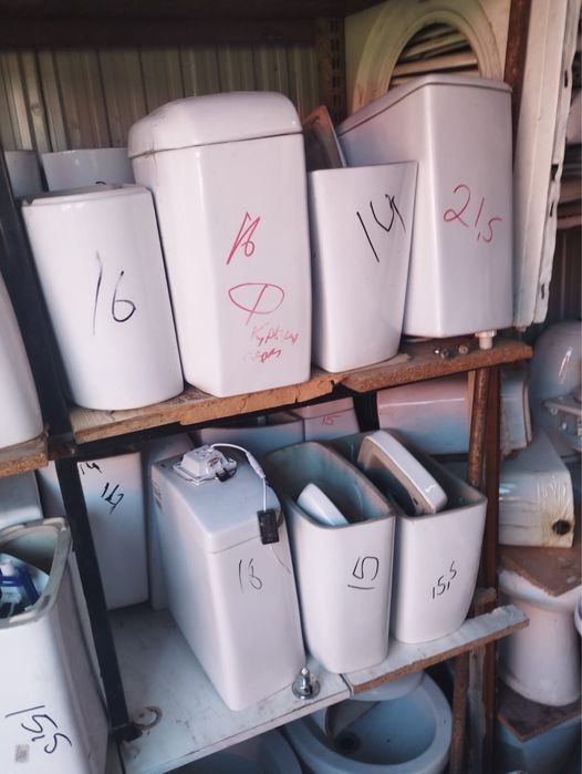 унитаза и бочки цены разные