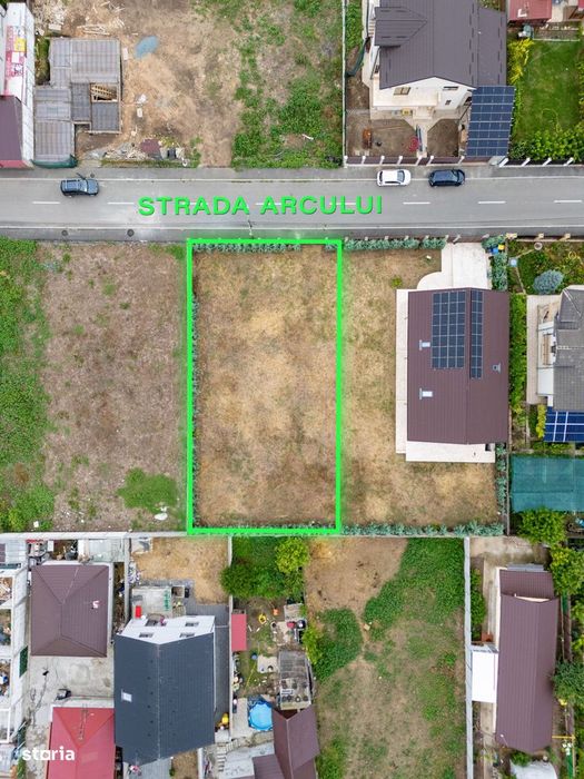 Teren 650 mp în Cumpăna | Utilități la teren | Stradă asfaltată.