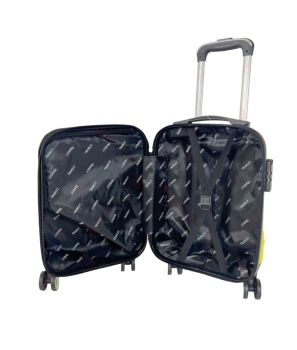 Куфар за ръчен багаж 48x33x21 см | Лек и здрав ABS с , 4 колела 360°