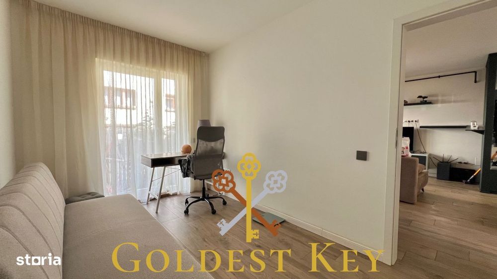 Apartament la cheie! 3 camere, balcon si gradina! Baciu