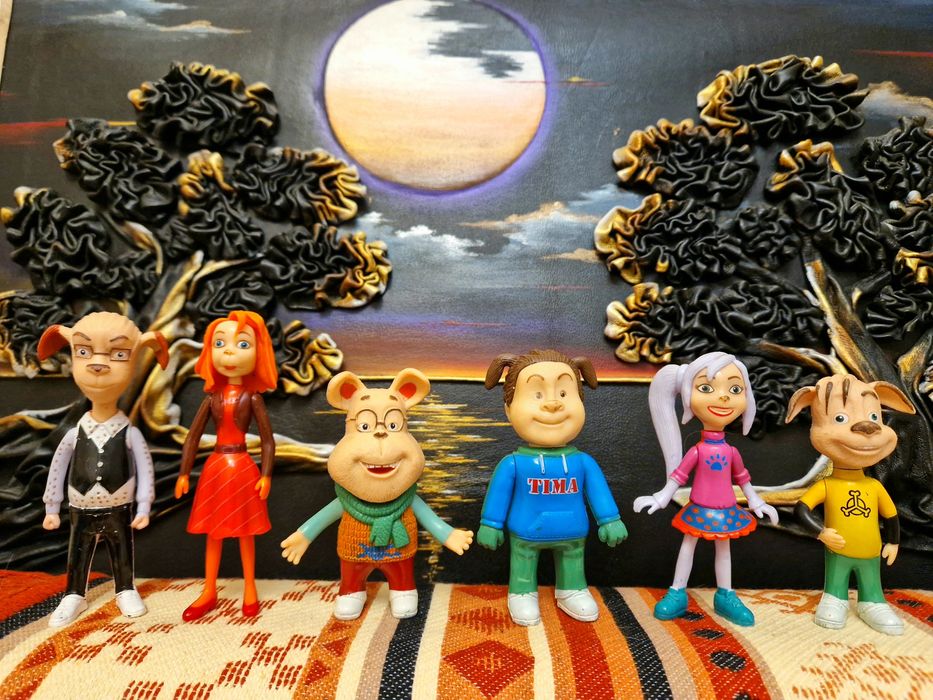 Семейка из мультфильма "Барбоскины"