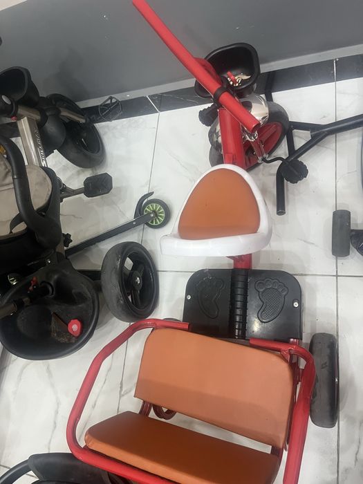 Велосипед двухместный детский