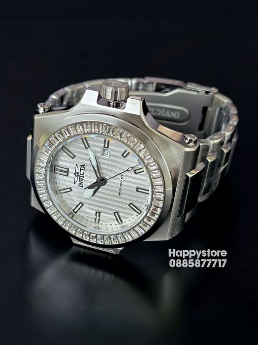 INVICTA Akula Swiss Diamond Silver 58 mm, Инвикта нов ръчен часовник