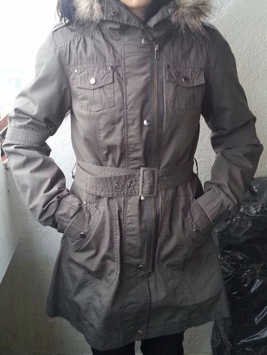 Дамско яке с отделяща се подплата