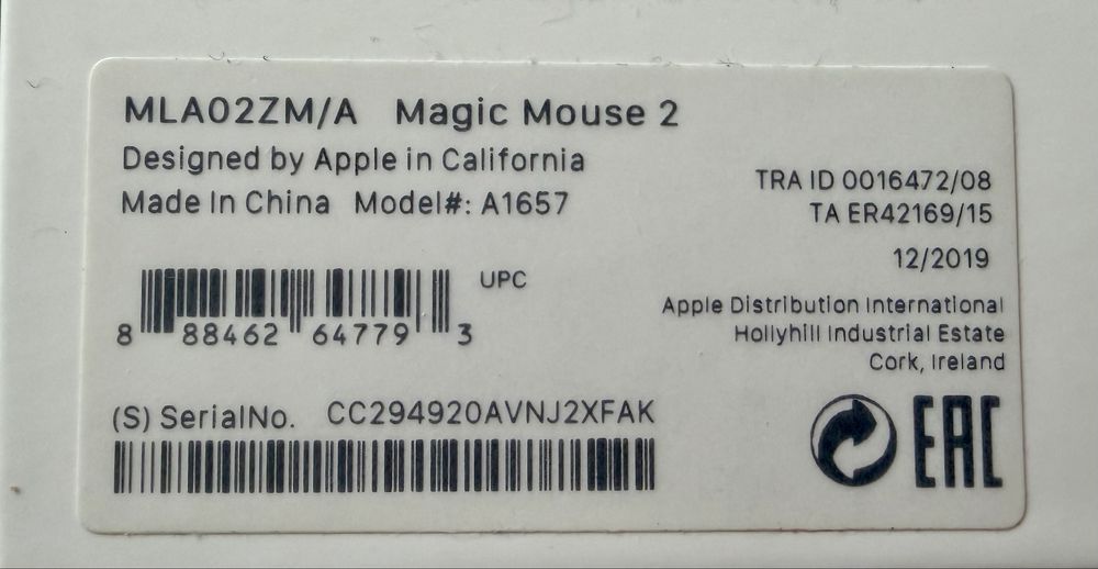 Apple Magic Mouse 2