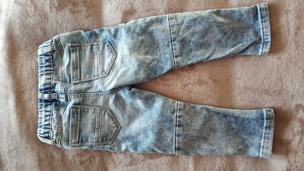 Дънки Next, Риза Zara, Панталон H&M размери 86 и 92