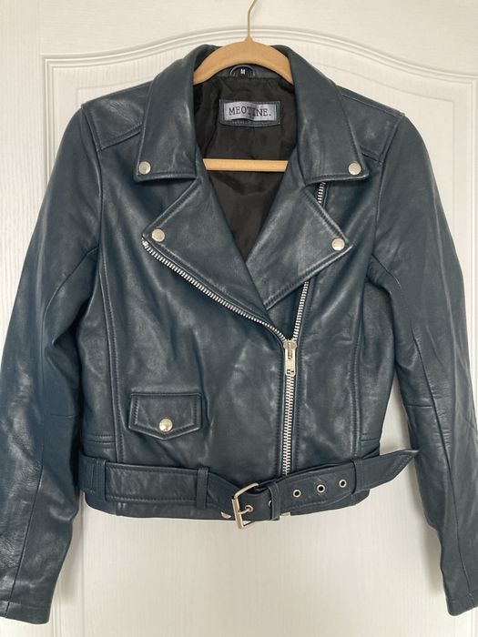 Дамско яке естествена кожа