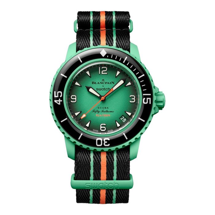 Blancpain X Swatch Scuba Fifty Fathoms Indian Ocean