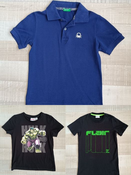 Тениски и блузи с къс ръкав Benetton, Flair 128 см.