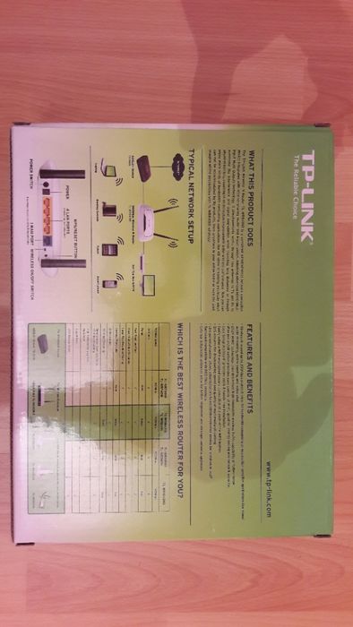 Router wireless TP-LINK nou noutz
