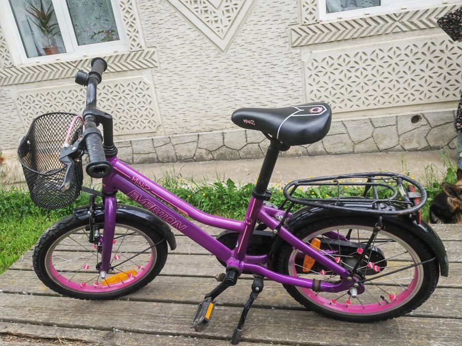 Bicicletă copii Everton MiniZ (Roz/Violet) – Stare foarte bună