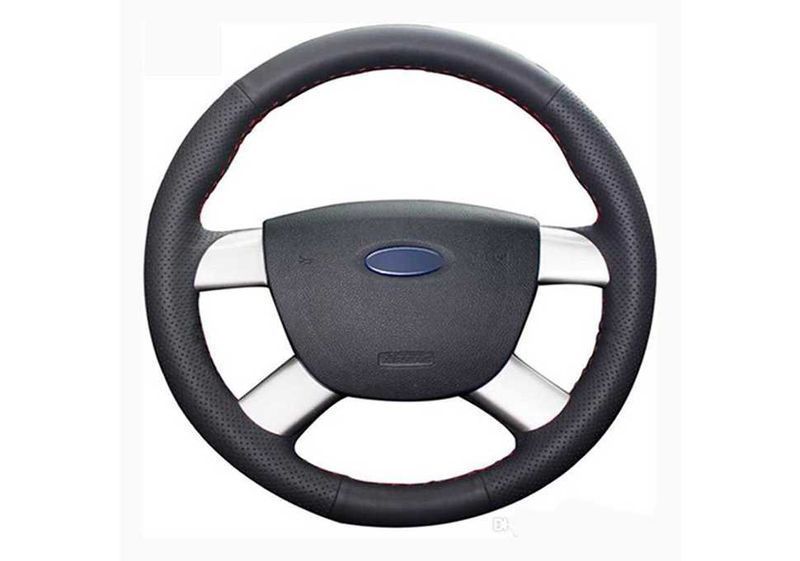 Кожен калъф за волан шиещ, Ford Connect, Kuga, Focus 2, C-Max