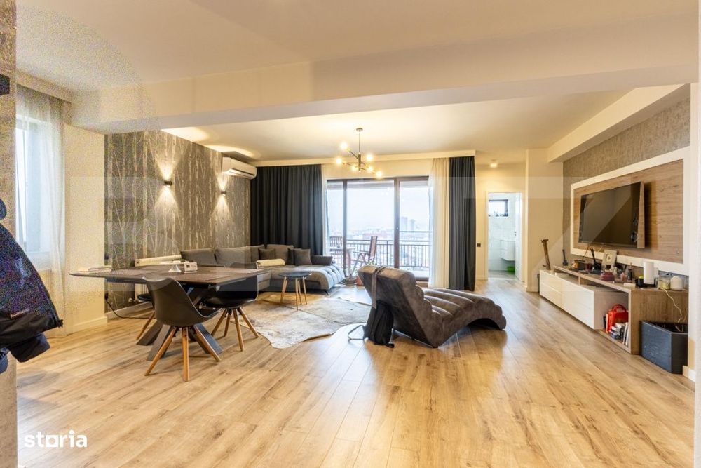 Apartament de vanzare, 3 camere, 102 mp, 2 balcoane - RIVUS
