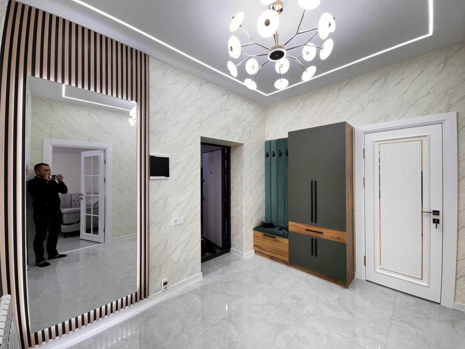 2х комнатная квартира на 6 этаже 65кв/м, в Самарканде