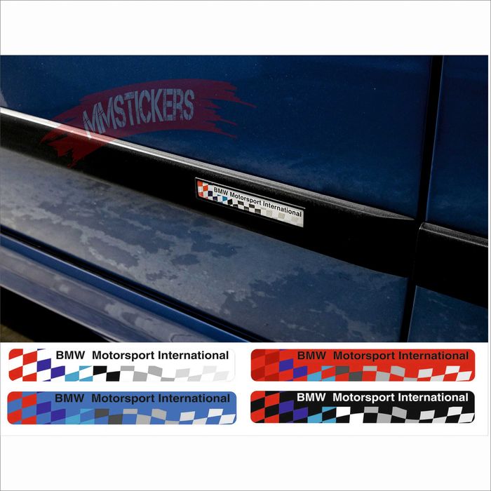 Обемен Стикер BMW Motorsport International /BMW e36