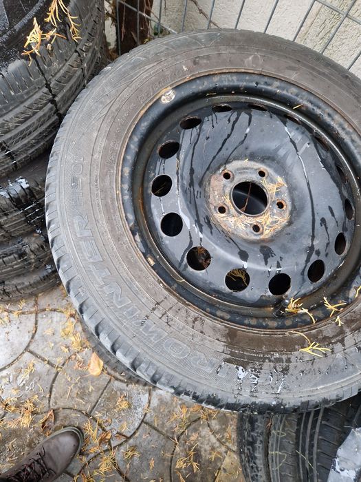 Roti Falken cu jante din Tabla 215/60 R16