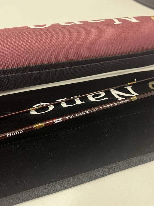 Lanseta Abu Garcia Carabus Nano Fast 1.83m 0.3-2.5g varf tubular