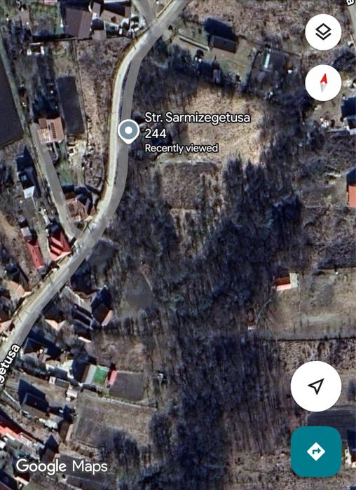 Teren intravilan 4350 mp - Chinteni - utilitati, asfalt