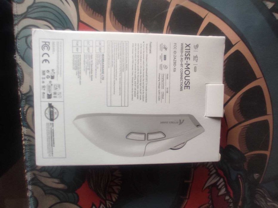 продам мышку attack shark X11SE НОВАЯ