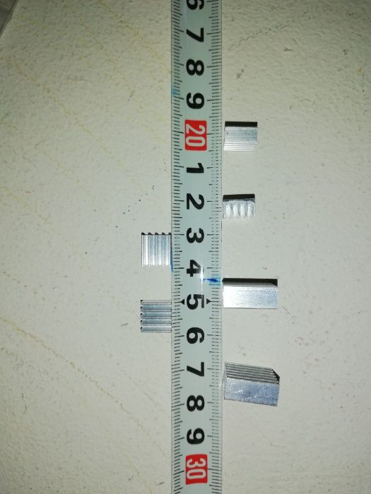 set 6 radiatoare mici aluminiu
