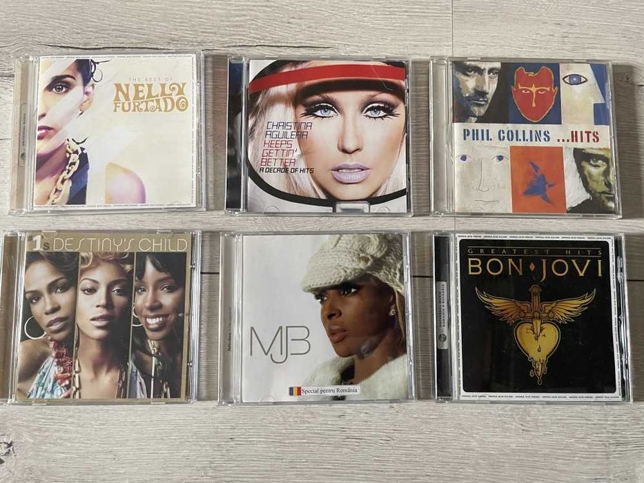 CD-uri muzica straina BEST of : Christina Aguilera,Nelly Furtado,Destiny Child,May J Blige