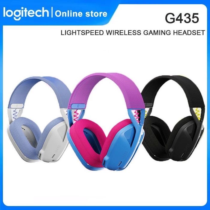 Наушники Logitech G435 фиолетовый