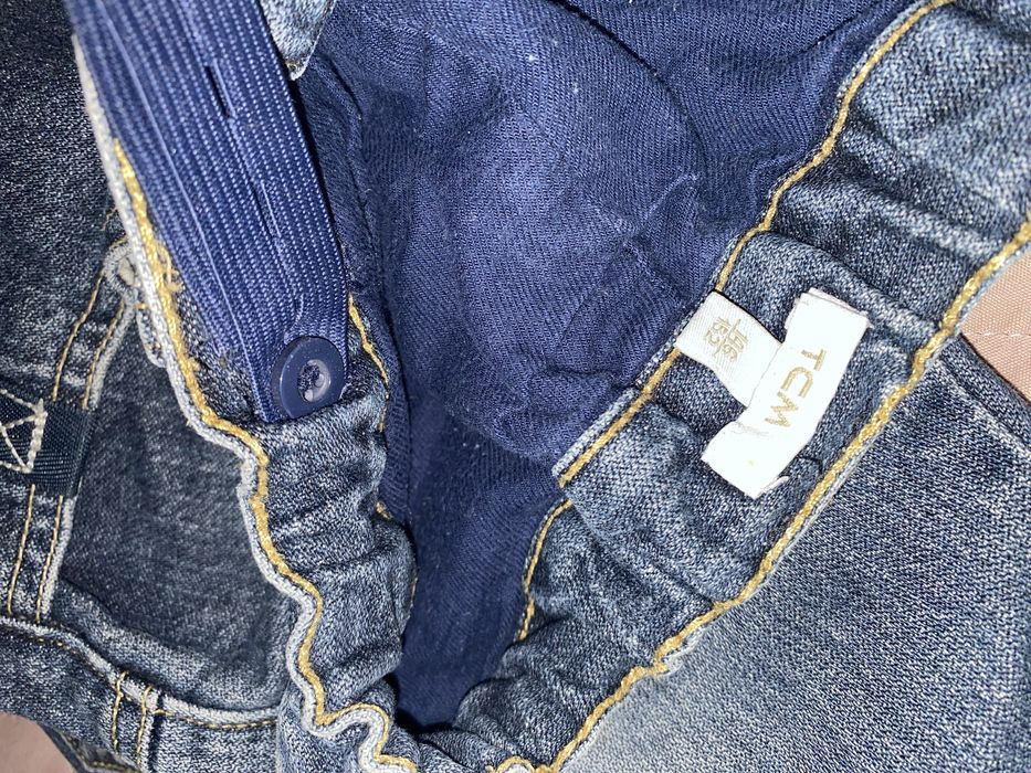 Ватирани зимни дънки TCM за момче с ръст 146-152 см