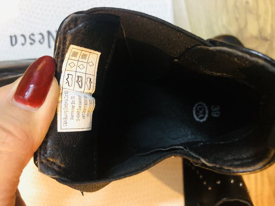 Ботинки женские на весну 39 размер