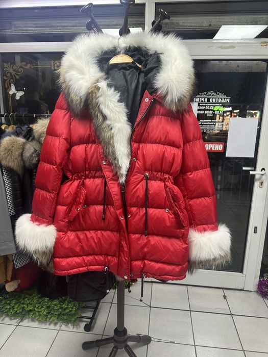 Парки нови с естестествен косъм лисица