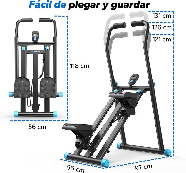 Stepper MERACH 2026 Stair Stepper Pro – aparat de tip Stairmaster pentru acasă