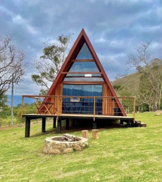 Vand cabane A frame