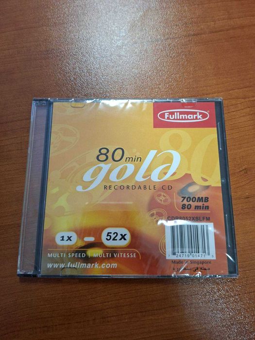 CD-RW Fullmark – презаписваеми компактдискове, 6€/кутия от 10 диска