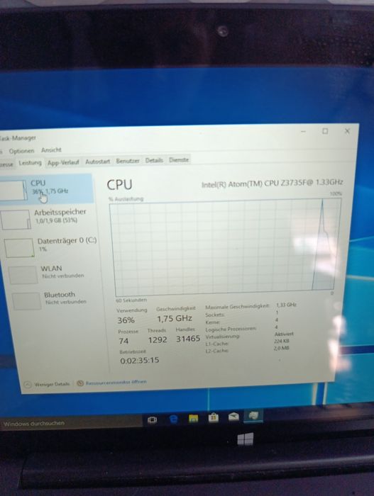 Tableta diagnoza auto trekstor germany model surftab 10 inch Intel