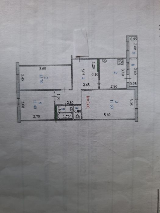 Продаю 3х комнатную квартиру