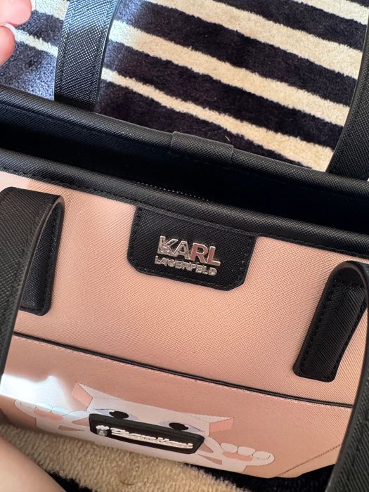 Geanta Karl Lagerfeld roz