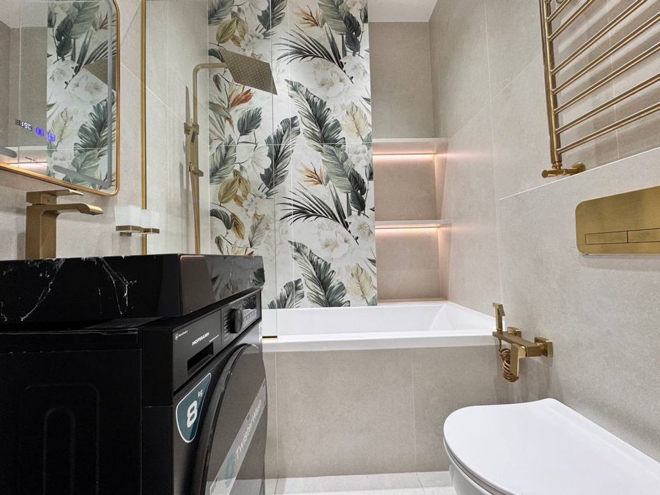 Паркентский Жк "Дукат" 5/8/9 140кв.м евро ремонт с мебелью и техникой