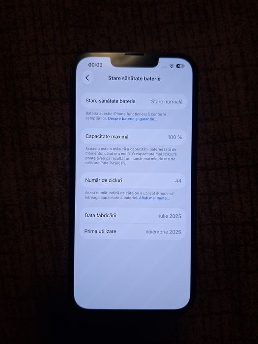 Iphone 16e 128g  100% baterie!