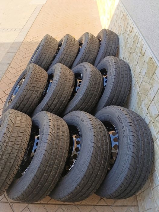 Нови летни гуми Continental 225/75/16 C,6х130 16