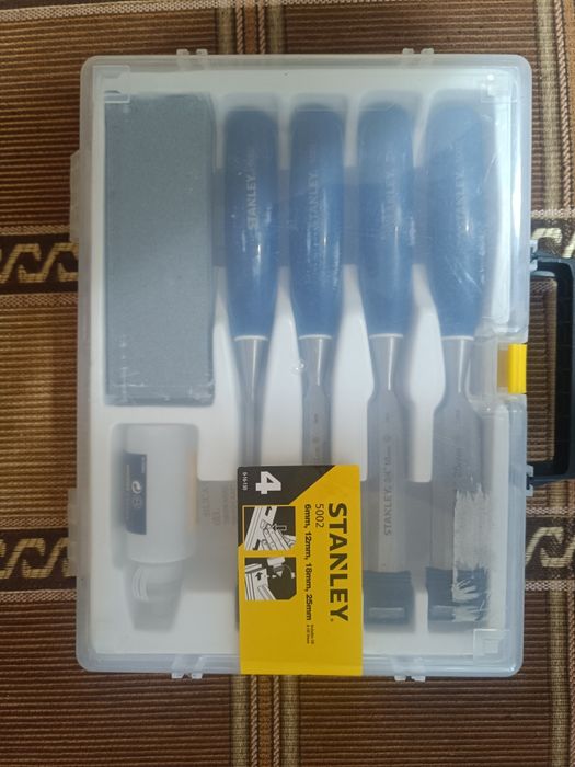 Set dălți lemn STANLEY 5002, 4 buc