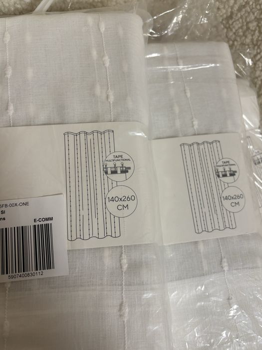 *нови*Завеси на лента 140х260