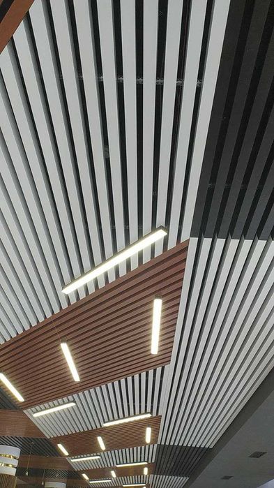 Реечный потолок современный | Рейчник | Речни | Реечни | Рейчни | прои