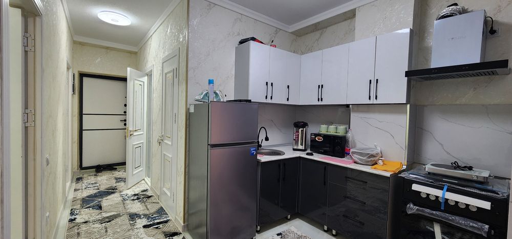 Юнусобод Метро Туркистон ЖК Хонсарой 1*2комнатная новая ремонт